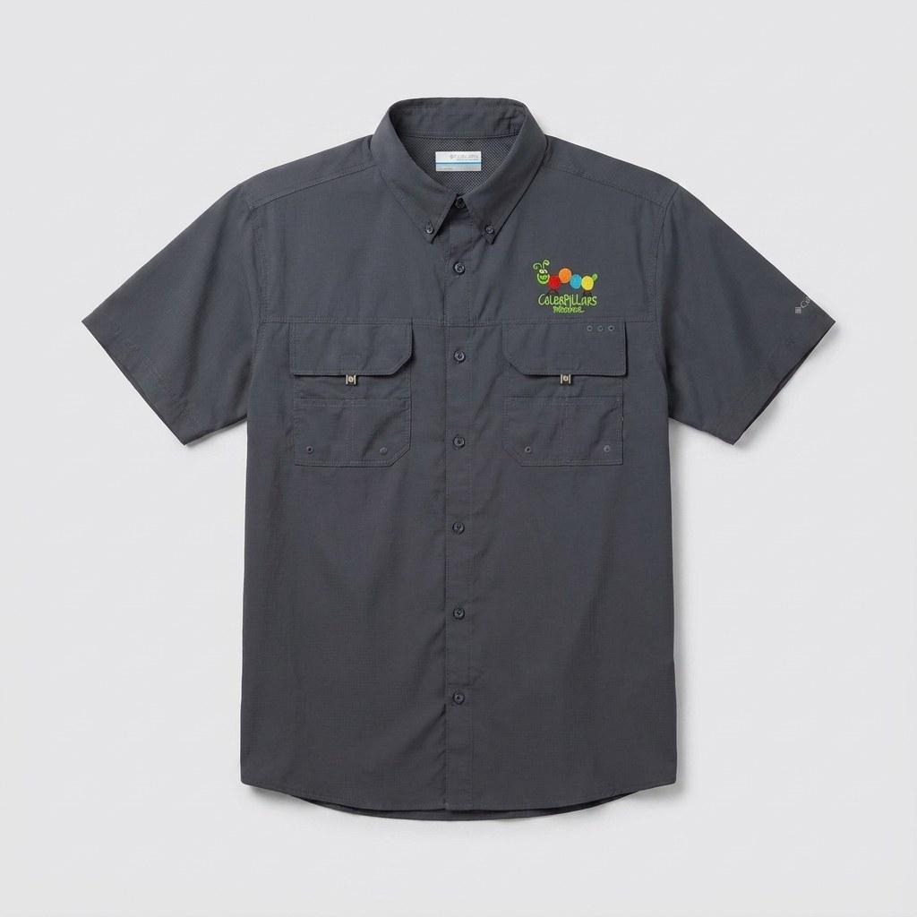 Camisa de campo con logo bordado