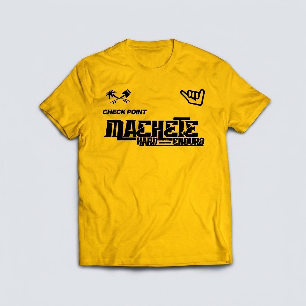 Camiseta deportiva estampada