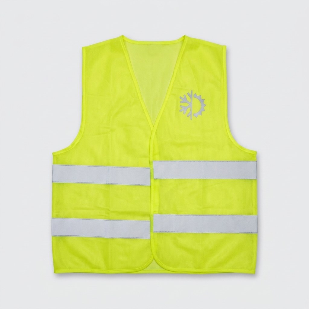 Chaleco reflectivo con logo