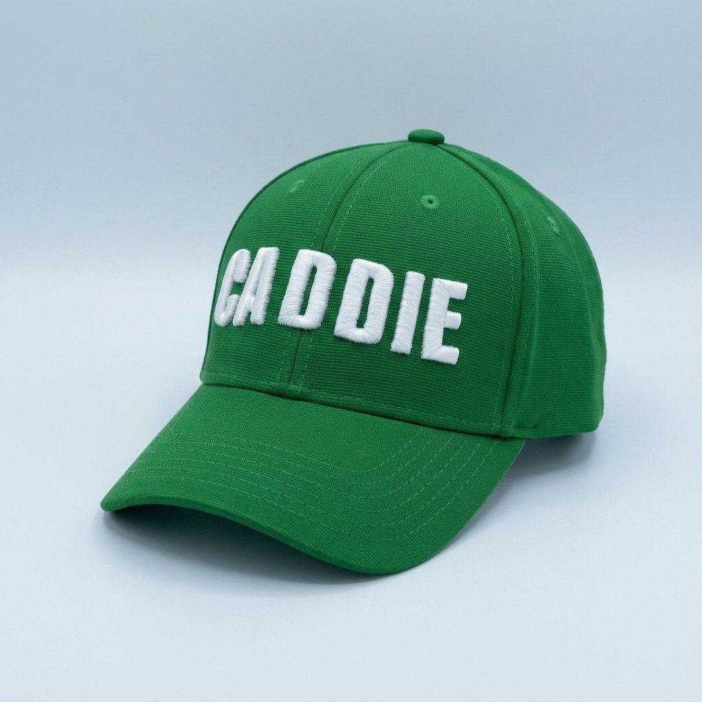 Gorra con bordado en relieve