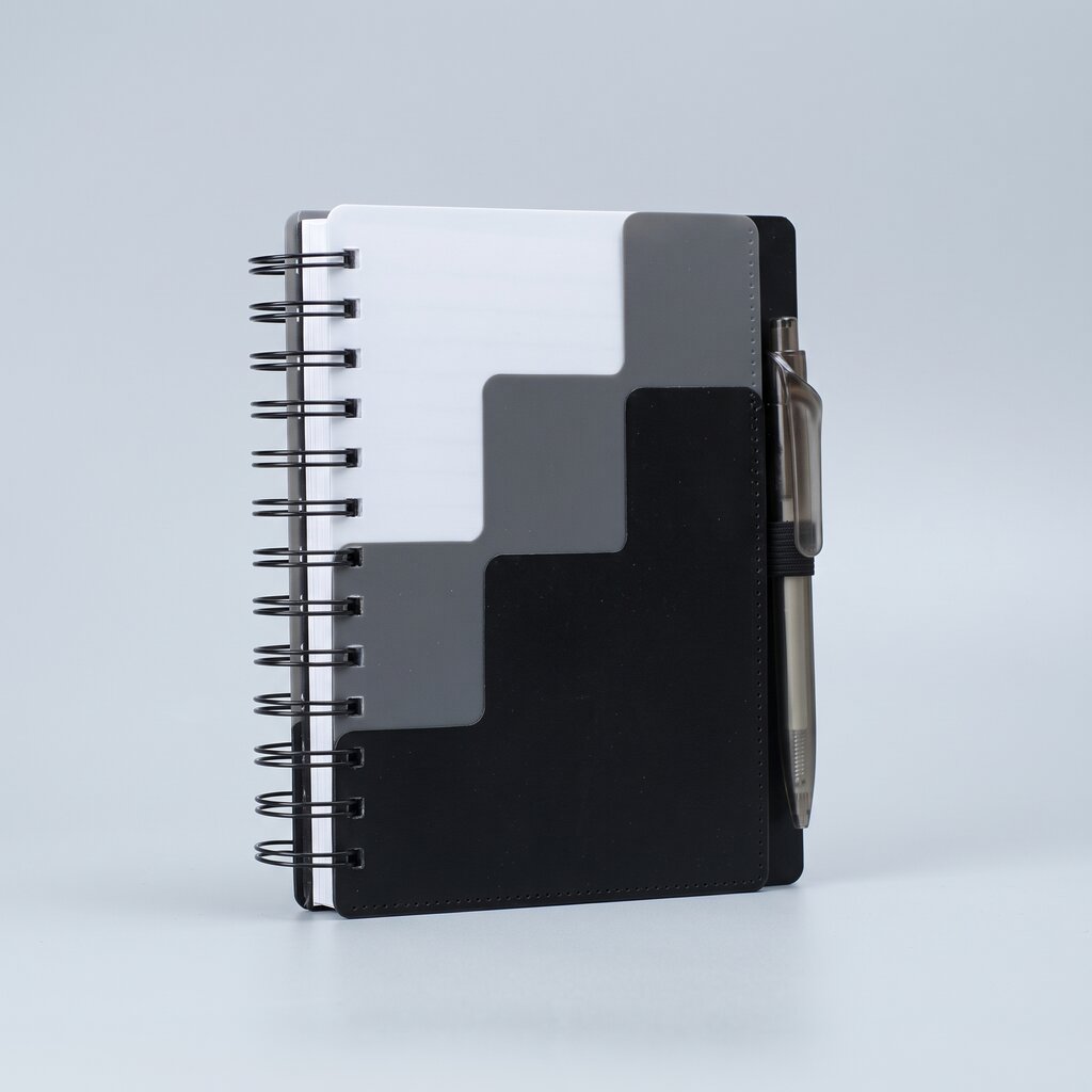 Libreta en espiral con lapicero